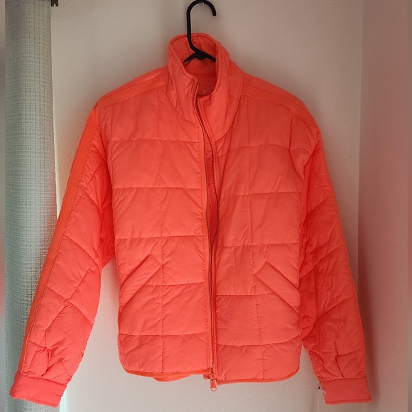 Free People Pippa packable puffer jacket hot watermelon - Picture 4 of 10